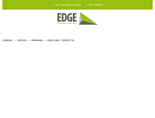Tablet Screenshot of edgeegypt.com